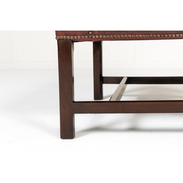 18th Century English Mahogany Gainsborough Chair For Sale - Image 4 of 10