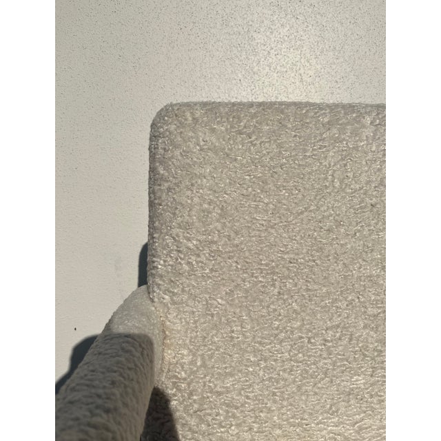 Julian Arm Chair - Faux Shearling For Sale - Image 10 of 10