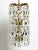 Mid-Century Brass Crystal Glass Chandelier from Vereinigten Werkstätten, 1950s For Sale - Image 18 of 18