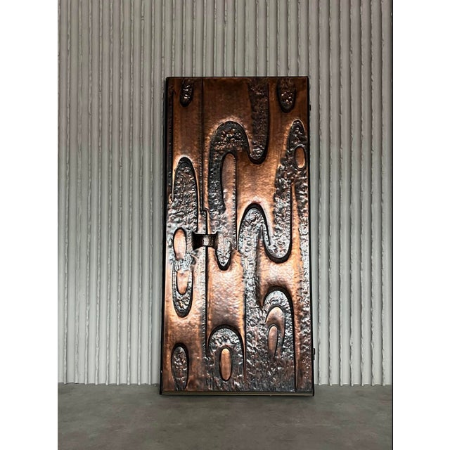 Brutalist Art Door, 1960s For Sale - Image 4 of 8