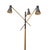 Metal Floor Lamp with 3 Arms, 1950s For Sale - Image 7 of 14