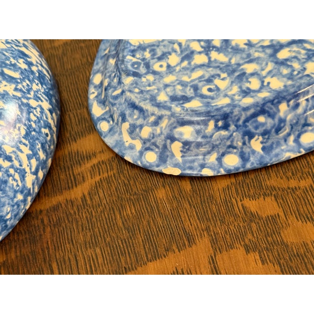 Mid 20th Century Stangl Spongeware Pottery Large Dish Set - 43 Pieces For Sale - Image 14 of 16