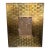 Brass Wall Picture Frame With Woven Pattern For Sale