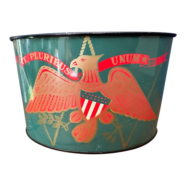 1970’s Federal Style Metal Container For Sale