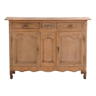 French Provincial Oak Sideboard, 19th C. For Sale