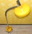 Large Yellow and Chrome Adjustable Gooseneck Floor Lamp, 1970s For Sale - Image 4 of 14