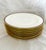 Set of 8 Blue and Gold Rim Dinner plates by C. Ahrenfeldt Tice & Gates Rochester N.Y. 2 of the plates don't have gold on...