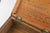Brown Art Deco French Sewing Box in Sculpted Wood, 1890s For Sale - Image 8 of 11