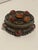 Early 20th Century Vintage Round Box with Agate Stones, 20th Century For Sale - Image 5 of 7