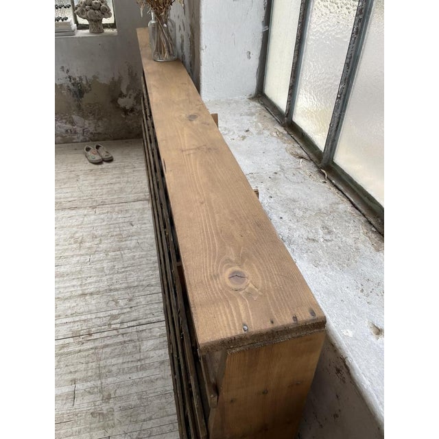 Brown Brown Wall Unit, 1950s For Sale - Image 8 of 18