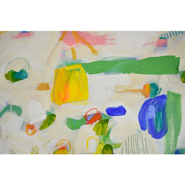 Abstract Figurative Painting by Daisy Faith Titled It's Electric For Sale In Des Moines, IA - Image 6 of 12