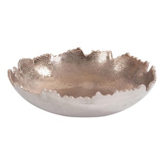 Copper Broken Edge Bowl / Wall Art For Sale