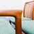 Vintage Folke Ohlsson for Dux Swedish Mid Century Modern Teak Dining Chairs For Sale In Los Angeles - Image 6 of 15