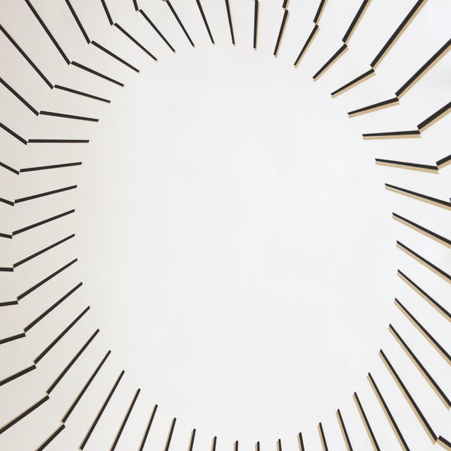 Rimadesio Vintage Italian Sunbeam Wall Mirror by Rimadesio For Sale - Image 4 of 11