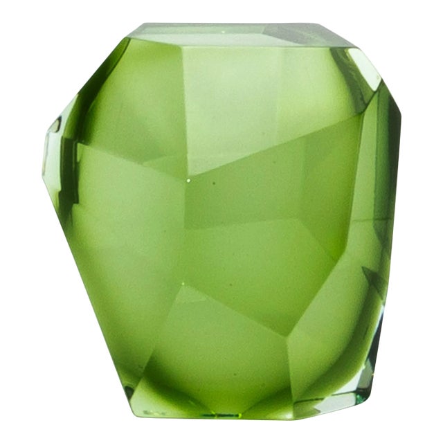 Hand-Blown Murano Diamond Sculpture For Sale