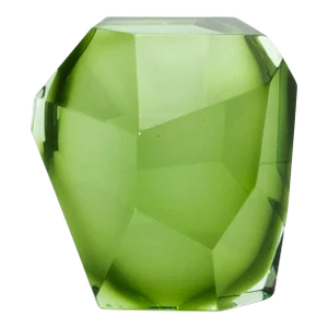 Hand-Blown Murano Diamond Sculpture