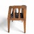 Mid-Century Wood Bench With Black Woven Strap Seat For Sale In Los Angeles - Image 6 of 15