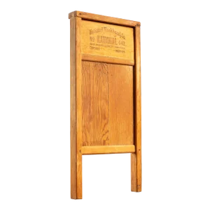 1930s Wood National Washboard Co. No. 442