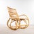 French Rattan Rocking Chair, 1960s For Sale - Image 11 of 11