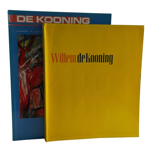 1968 DeKooning Hess and Gaugh Books- Set of 2 For Sale