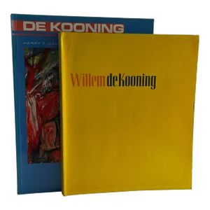 1968 DeKooning Hess and Gaugh Books- Set of 2
