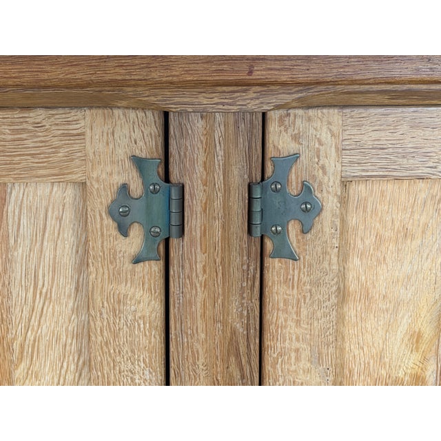 Tall Mid-Century Modern Oak Sideboard by Axel O. Röck for Ottrup Møbelfabrik, 1963 For Sale - Image 10 of 16