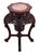 Chinese Chinese Hardwood and Marble Pedestal Table For Sale - Image 3 of 4