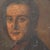 Metal 19th Century French Hand-Painted Portrait Miniature on Copper in Gilt Ribbon Frame - 6" X 4.5" For Sale - Image 7 of 9
