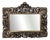 Louis XV Baroque Mirror in Golden Stucco For Sale