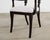 Set of Five Christian Liaigre for Nobilis Mahogany Dining Chairs For Sale - Image 9 of 12