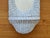 Rustic Vintage Coastal White Wicker Mirror With Shelf For Sale - Image 3 of 6