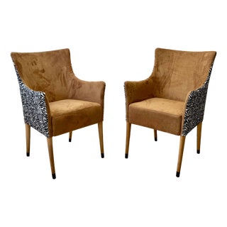 Italian Giorgina Armchairs by Giorgetti, 1980s, Set of 2 For Sale