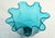 1970s Vintage Turquoise Glass Vase, Italy, 1970s For Sale - Image 5 of 6