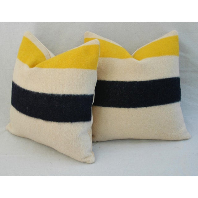 Custom Hudson's Bay Camp Blanket Pillows A Pair Chairish