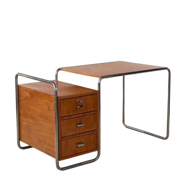 Vintage Bauhaus Desk from Thonet, 1930s For Sale - Image 10 of 10