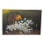 1980s Francis “Duke” Downs Palm Beach Still Life of Spilled Daisies & Overturned Pot, Original Oil, 36” For Sale
