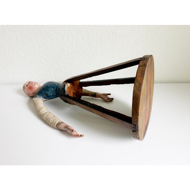 18th Century French Santos Cage Doll Figure For Sale - Image 12 of 13