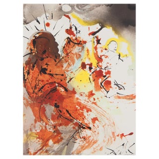 Salvador Dali, Biblia Sacra, The Light, Lithograph For Sale