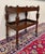 Antique English Trolley Tea Cart Pastry Cocktail Bar Cart Tray Tudor Oak 1930s 2 For Sale - Image 12 of 18