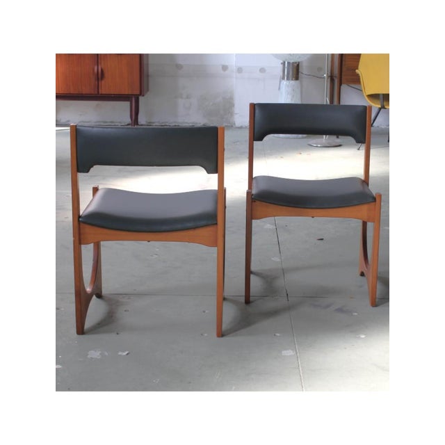 Wood Grey Chairs, 1960s, Set of 2 For Sale - Image 7 of 13