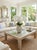 Vintage Italian Hand-Crafted White Ceramic Petal Texture Statement Vase For Sale - Image 12 of 12