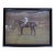Jockey W/ White/ Blue Polka Dot Silks Steeplechase Watercolour by George Finch Mason For Sale