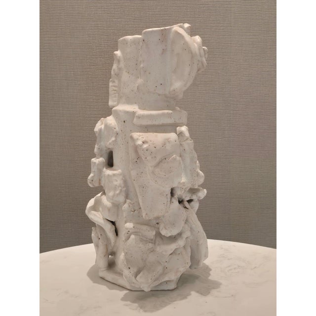 Las Meninas #1 — Sculptural Ceramic Vase by Diane Grant For Sale - Image 9 of 11
