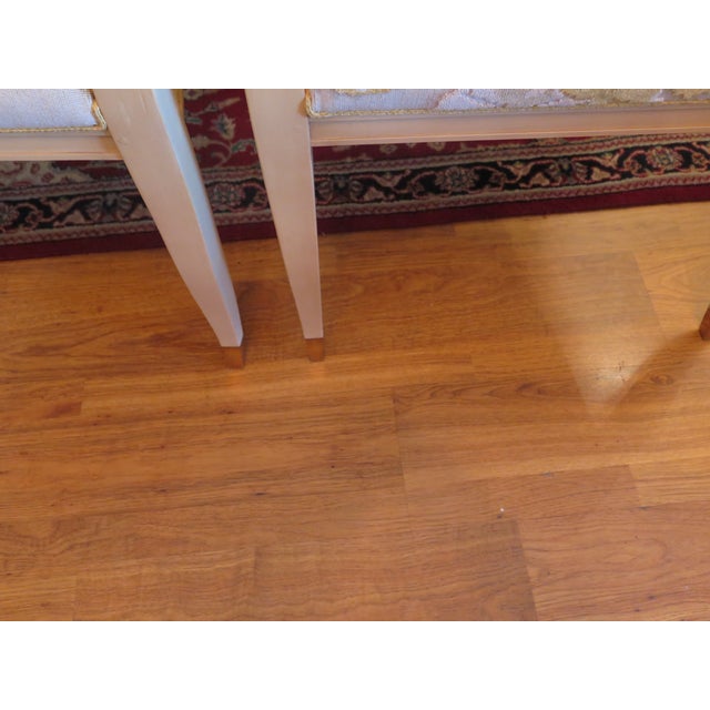 William Switzer Chippendale Style Loop Back Side Chairs/a Pair For Sale In Boise - Image 6 of 7