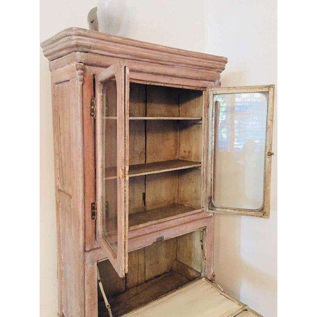 Antique 19th Victorian Curio Secretary Desk Chairish