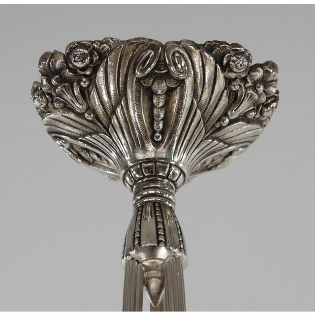1920s French Art Deco Chandelier by Muller Freres 1920s France For Sale - Image 5 of 10