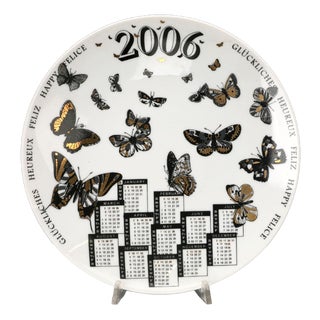 Calendar Series Plate by Piero Fornasetti, 1950s For Sale