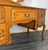 Vintage French Oak Dressing Table with Mirror For Sale - Image 9 of 12