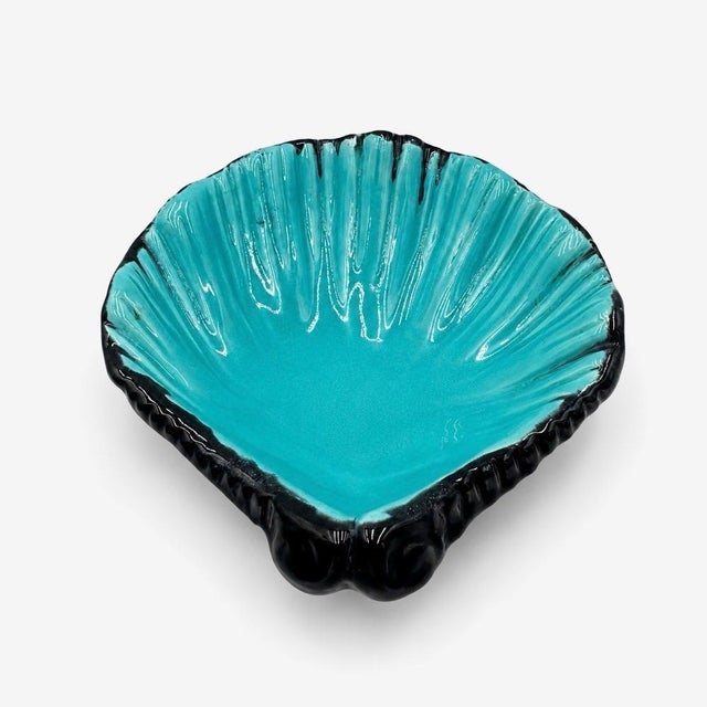 Ceramic Seashell Bowls, 1960s, Set of 3 For Sale - Image 6 of 11