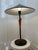 Mid-Century Modern Vintage Postmodern Metal and Wood Table Lamp For Sale - Image 3 of 9